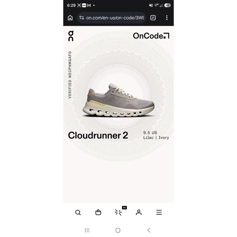 Oncloud Women 9.5 Comfy footwear